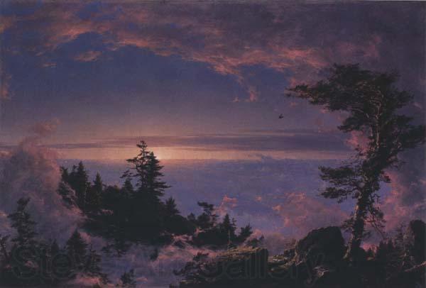 Frederic Edwin Church Above the Clouds at Sunrise